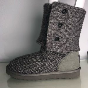 Knit UGG boot